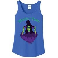 Halloween Lovers Sarcastic Spooky Witch Wickedly Funny Adult Gift Ladies Essential Tank