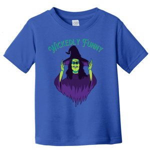 Halloween Lovers Sarcastic Spooky Witch Wickedly Funny Adult Gift Toddler T-Shirt