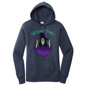 Halloween Lovers Sarcastic Spooky Witch Wickedly Funny Adult Gift Women's Pullover Hoodie