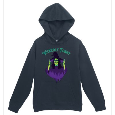 Halloween Lovers Sarcastic Spooky Witch Wickedly Funny Adult Gift Urban Pullover Hoodie