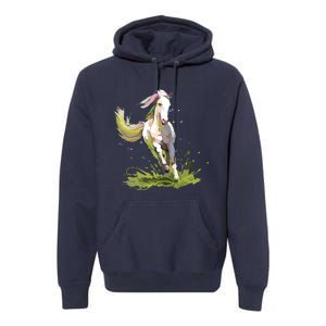 Horse Lover Shirts Girl Horseback Riding Equestrian Horse Premium Hoodie