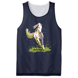 Horse Lover Shirts Girl Horseback Riding Equestrian Horse Mesh Reversible Basketball Jersey Tank