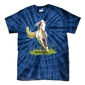 Horse Lover Shirts Girl Horseback Riding Equestrian Horse Tie-Dye T-Shirt