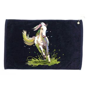 Horse Lover Shirts Girl Horseback Riding Equestrian Horse Grommeted Golf Towel