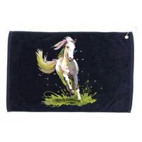 Horse Lover Shirts Girl Horseback Riding Equestrian Horse Grommeted Golf Towel