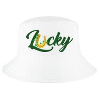 Horseshoe Lucky St Patrick's Day Cool Comfort Performance Bucket Hat
