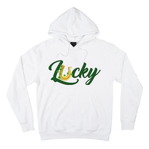 Horseshoe Lucky St Patrick's Day Hoodie