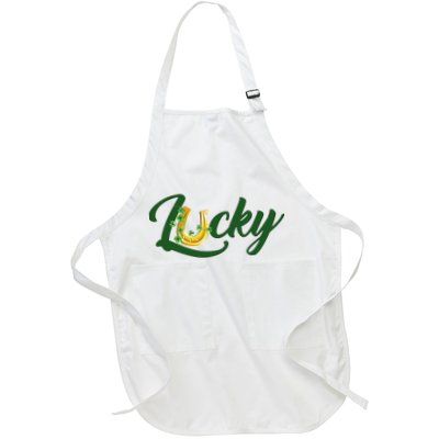 Horseshoe Lucky St Patrick's Day Apron