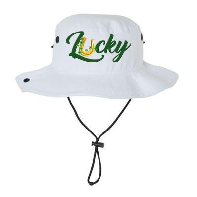 Horseshoe Lucky St Patrick's Day Bucket Hat