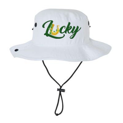 Horseshoe Lucky St Patrick's Day Legacy Cool Fit Booney Bucket Hat