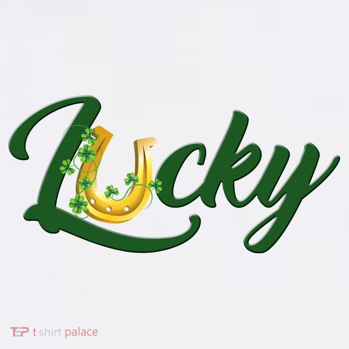 Horseshoe Lucky St Patrick's Day Flatbill Hat