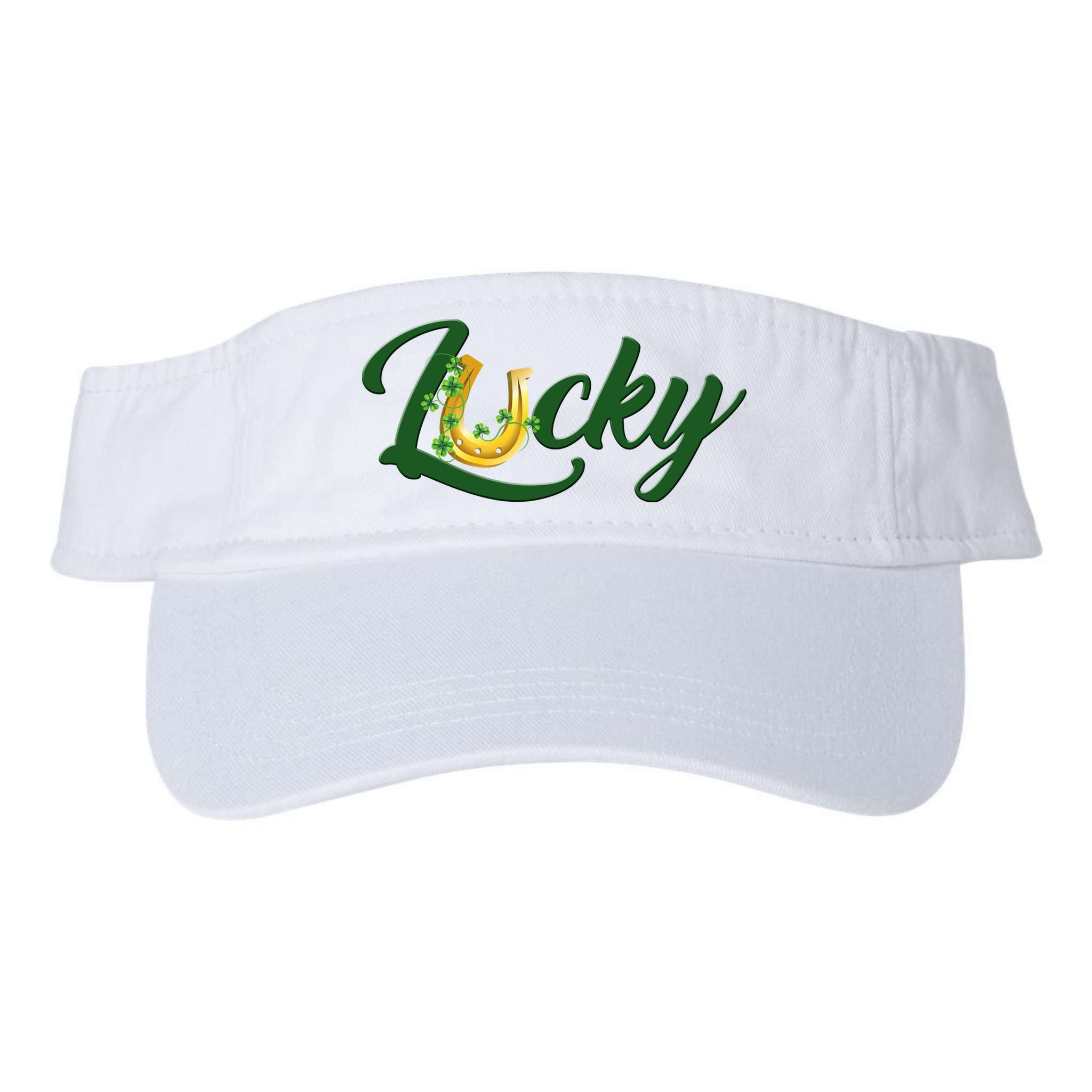 Horseshoe Lucky St Patrick's Day Visor