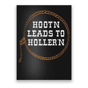 Hootn Leads To Hollern Poster