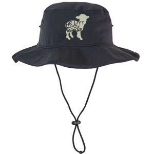 He Left The 99 To Rescue Me Religious Christian Legacy Cool Fit Booney Bucket Hat