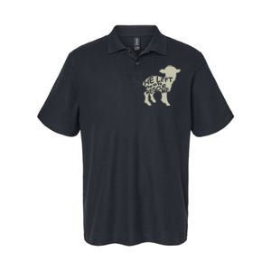 He Left The 99 To Rescue Me Religious Christian Softstyle Adult Sport Polo