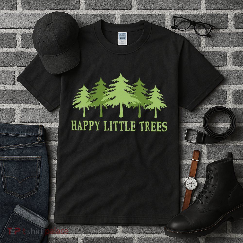 Happy Little Trees Tall T-Shirt