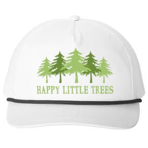 Happy Little Trees Snapback Five-Panel Rope Hat