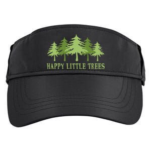 Happy Little Trees Adult Drive Performance Visor