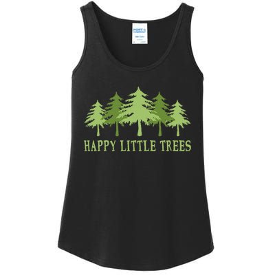 Happy Little Trees Ladies Essential Tank