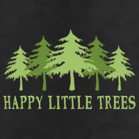 Happy Little Trees 12oz Stainless Steel Coffee Mug
