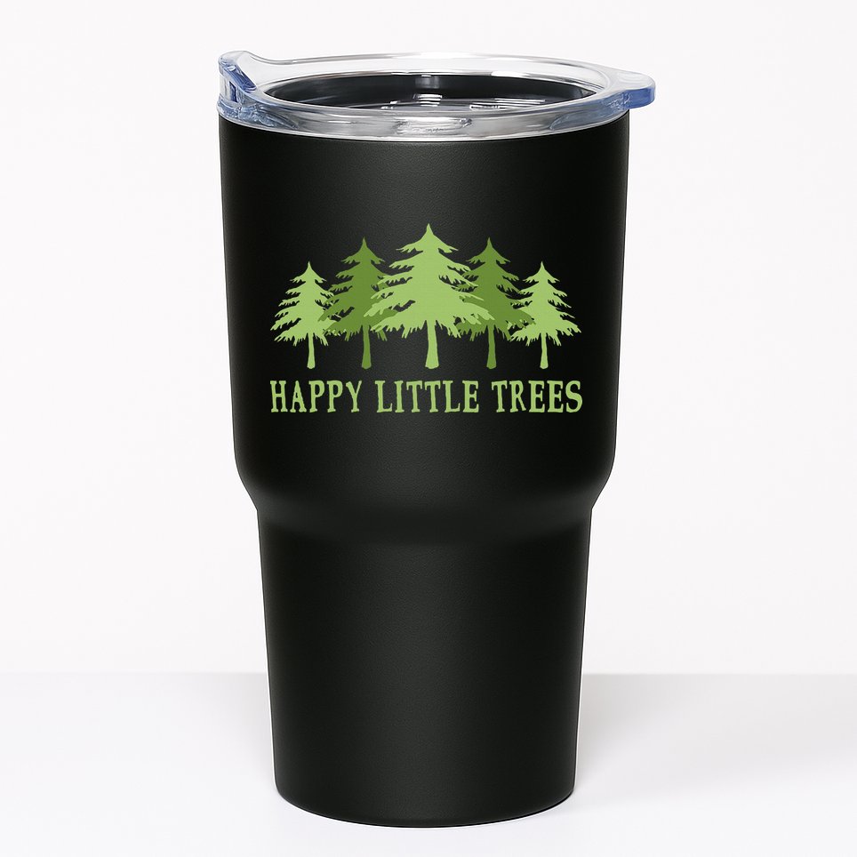 Happy Little Trees Tumbler