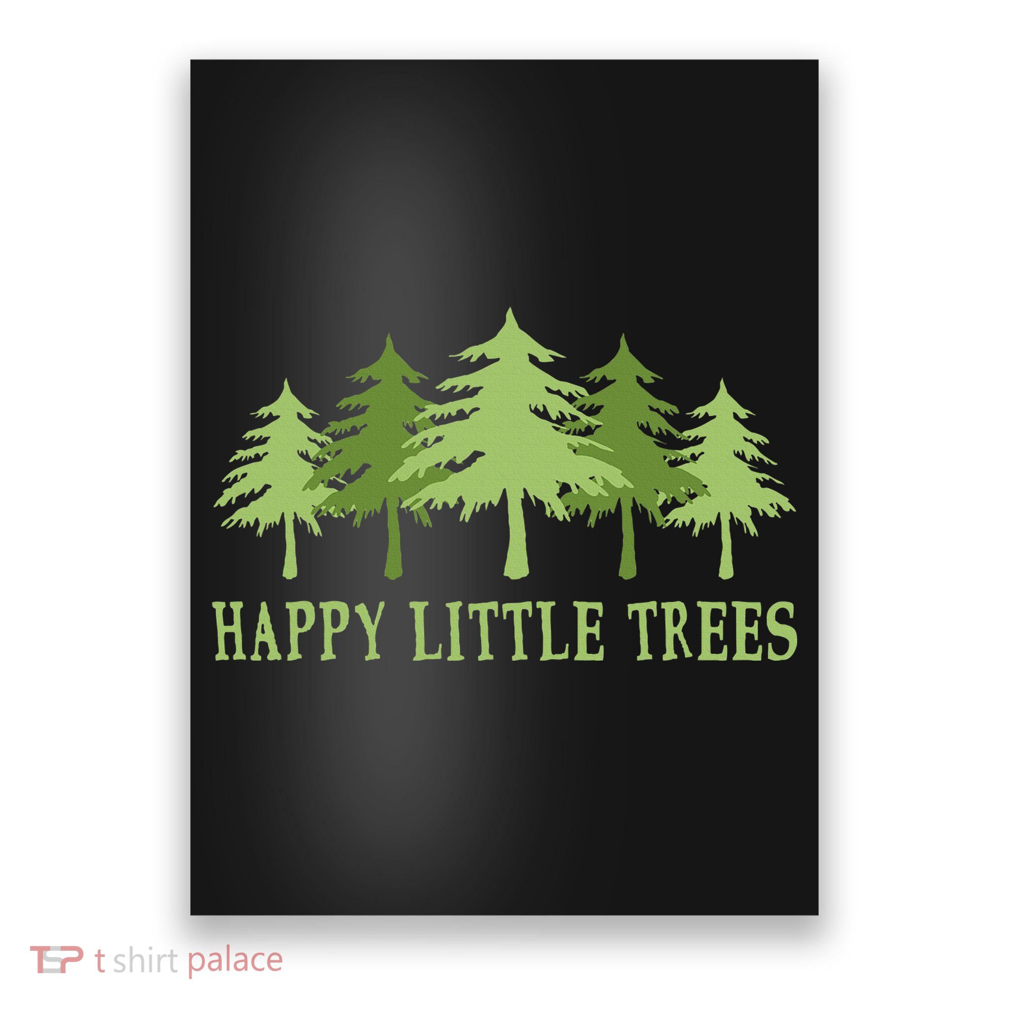 Happy Little Trees Poster