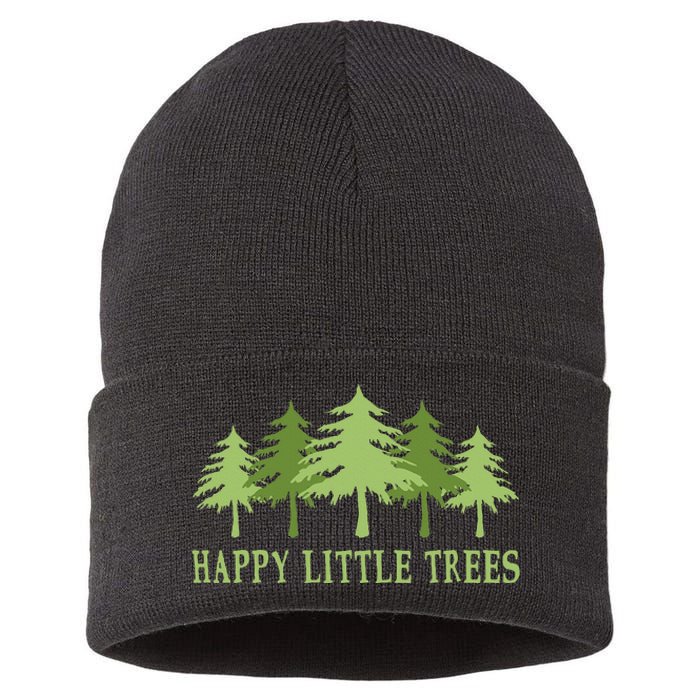 Happy Little Trees Sustainable Knit Beanie