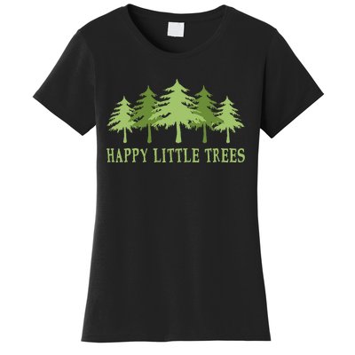 Happy Little Trees Women's T-Shirt