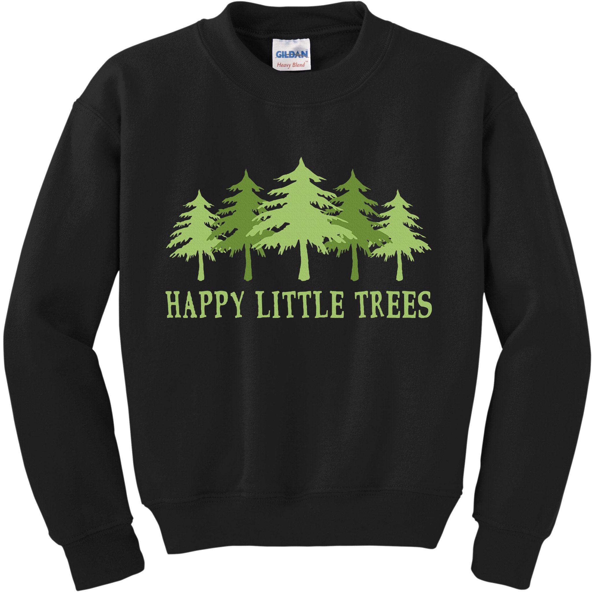 Happy Little Trees Kids Sweatshirt