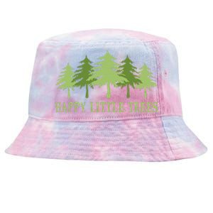 Happy Little Trees Tie-Dyed Bucket Hat