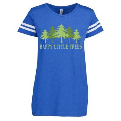 Happy Little Trees Enza Ladies Jersey Football T-Shirt