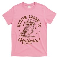 Hootin Leads To Hollerin Owl Cow T-Shirt