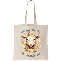 He Left The 99 To Rescue Me Jesus Saves Never Abandon You Bag