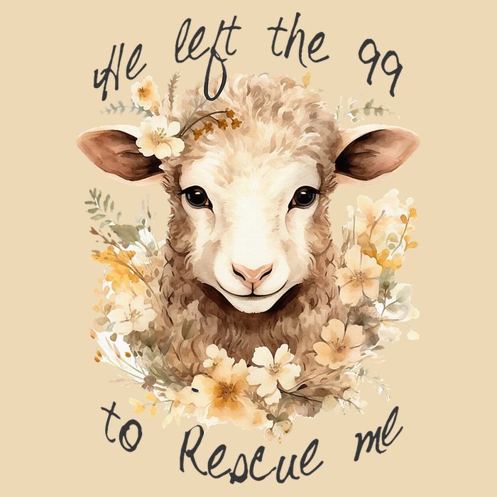 He Left The 99 To Rescue Me Jesus Saves Never Abandon You Bag