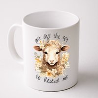 He Left The 99 To Rescue Me Jesus Saves Never Abandon You Mug