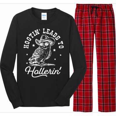 Hootin Leads To Hollerin Long Sleeve Pajama Set