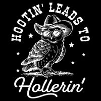 Hootin Leads To Hollerin Pom Pom 12in Knit Beanie