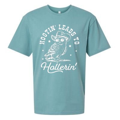 Hootin Leads To Hollerin Sueded Cloud Jersey T-Shirt