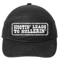 Hootin Leads To Hollerin Groovy 7-Panel Snapback Hat