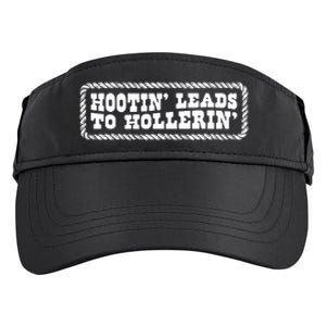 Hootin Leads To Hollerin Groovy Adult Drive Performance Visor