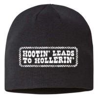 Hootin Leads To Hollerin Groovy Sustainable Beanie