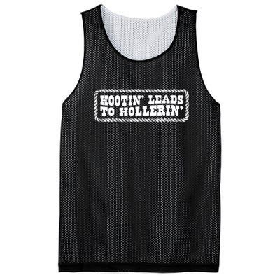 Hootin Leads To Hollerin Groovy Mesh Reversible Basketball Jersey Tank