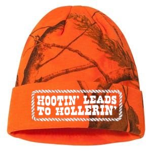 Hootin Leads To Hollerin Groovy Kati Licensed 12" Camo Beanie