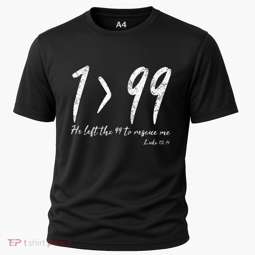 He Left The 99 To Rescue Me Luke Christian Grace Performance Shirt
