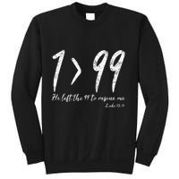 He Left The 99 To Rescue Me Luke Christian Grace Sweatshirt