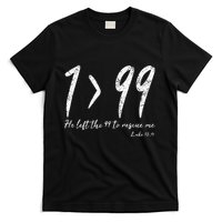 He Left The 99 To Rescue Me Luke Christian Grace T-Shirt