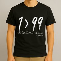 He Left The 99 To Rescue Me Luke Christian Grace T-Shirt