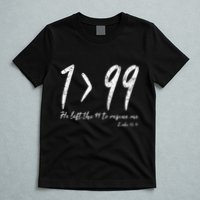 He Left The 99 To Rescue Me Luke Christian Grace T-Shirt