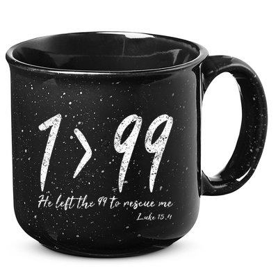 He Left The 99 To Rescue Me Luke Christian Grace 15oz Campfire Ceramic Mug