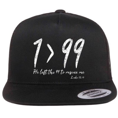 He Left The 99 To Rescue Me Luke Christian Grace Flatbill Hat